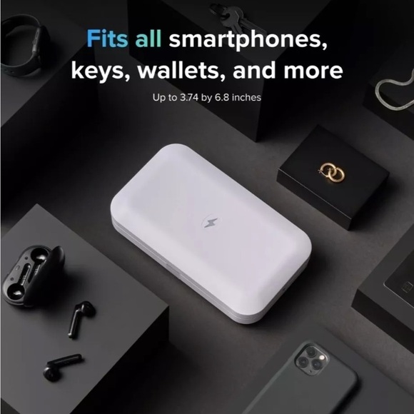 PhoneSoap 3 500-1 Smartphone UV
Sanitizer USB-C Charger Clean & disinfect - Picture 14 of 16